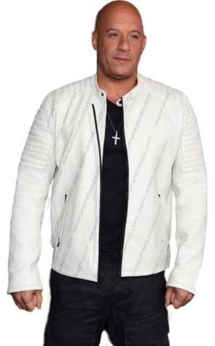 diesel white jacket