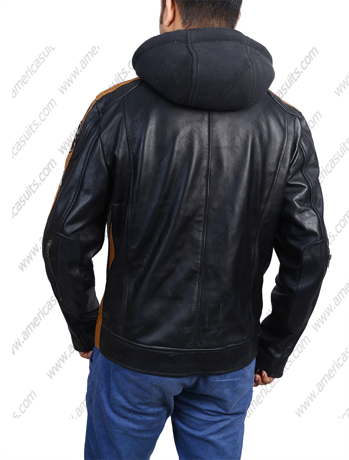 Vintage Style Cafe Racer American Classic Motorbike Jacket urban-biker-jackets