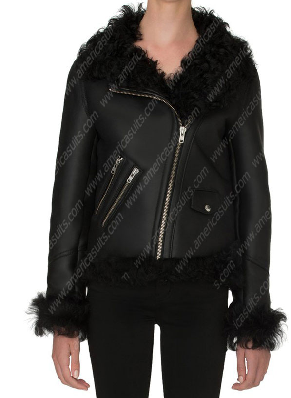 women-biker-Shearling-leather-jacket-(1)