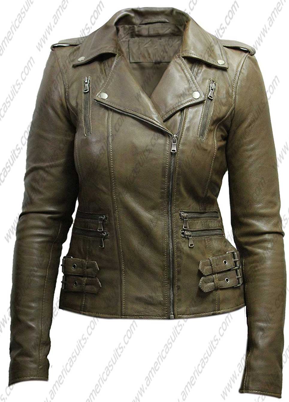 rock leather jacket womens