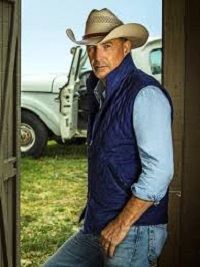 Yellowstone Kevin Costner Blue Vest Yellowstone-Kevin-Costner-blue-quilted-vest