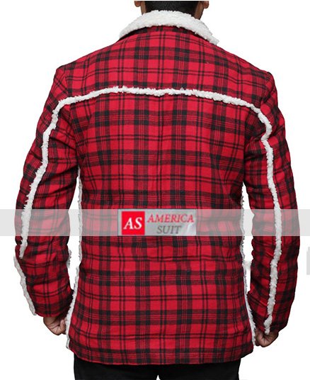 Denver Red Flannel Checkered Style Mens Fur Shearling Jacket Deadpool_Checkered_Shearling_Jacket__02775_zoom